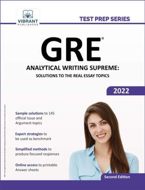 GRE Analytical Writing Supreme : Solutions to the Real Essay Topics