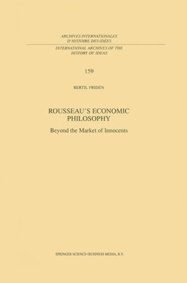 Rousseau's Economic Philosophy