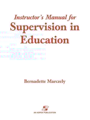 Supervision in Education