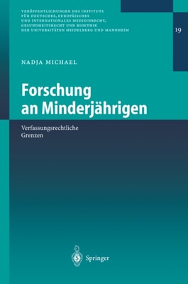 Forschung an Minderjährigen