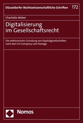 Digitalisierung im Gesellschaftsrecht