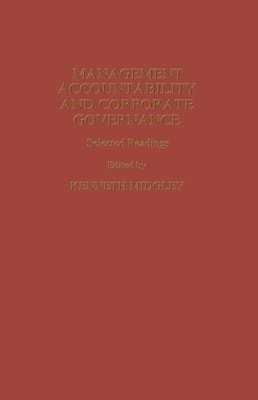 Management Accountability and Corporate Governance