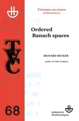 TVC 68. Ordered Banach spaces