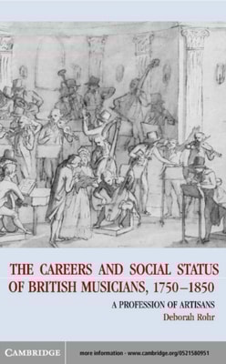 Careers of British Musicians, 1750-1850