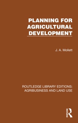 Planning for Agricultural Development