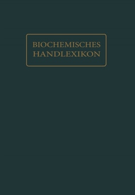 Biochemisches Handlexikon