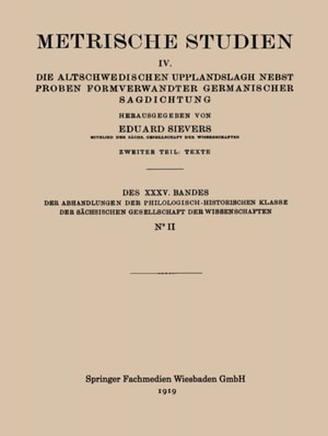 Metrische Studien