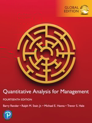 Quantitative Analysis for Management, Global Edition -- (Perpetual Access)