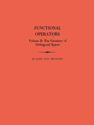 Functional Operators, Volume 2