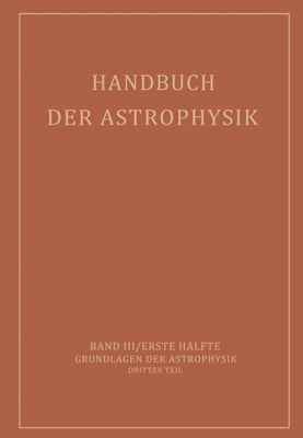 Handbuch der Astrophysik