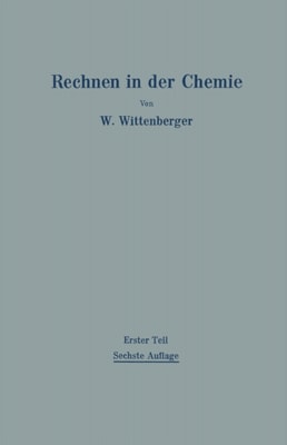 Rechnen in der Chemie