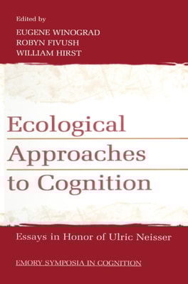 Ecological Approaches to Cognition