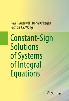 Constant-Sign Solutions of Systems of Integral Equations
