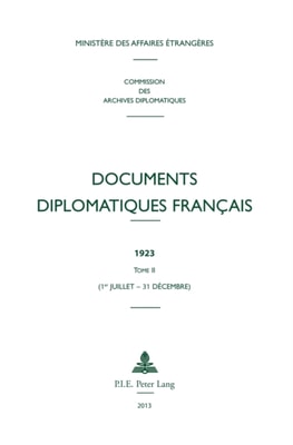 Documents diplomatiques français