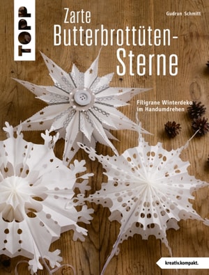 Zarte Butterbrottütensterne