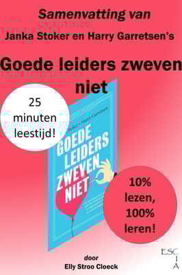 Samenvatting van Janka Stoker en Harry Garretsen's Goede leiders zweven niet