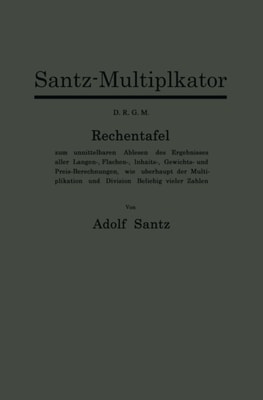 Santz-Multiplikator D.R.G.M.
