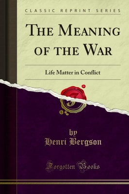 Meaning of the War