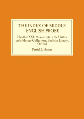 Index of Middle English Prose