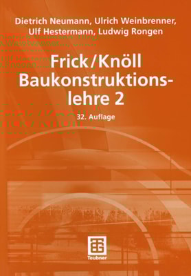 Frick/Knöll Baukonstruktionslehre 2