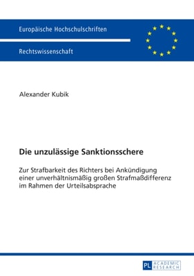 Die unzulaessige Sanktionsschere