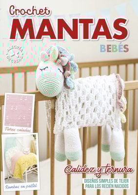 Crochet Mantas Bebés. Calidez y ternura