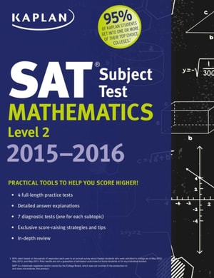 Kaplan SAT Subject Test Mathematics Level 2 2015-2016