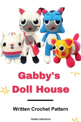 Gabby's Doll House - Written Crochet Pattern