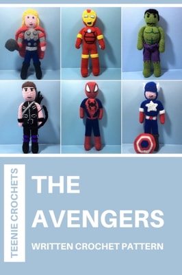 Avengers - Written Crochet Patterns