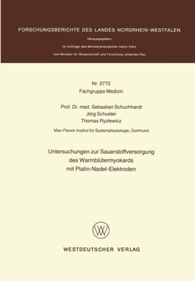 Untersuchungen zur Sauerstoffversorgung des Warmblütermyokards mit Platin-Nadel-Elektroden