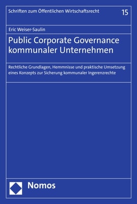 Public Corporate Governance kommunaler Unternehmen