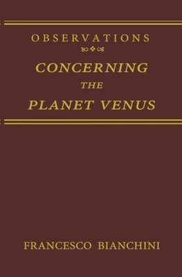 Observations Concerning the Planet Venus