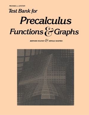 Test Bank for Precalculus