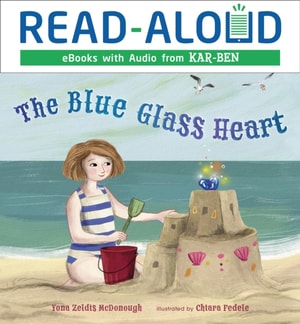 Blue Glass Heart