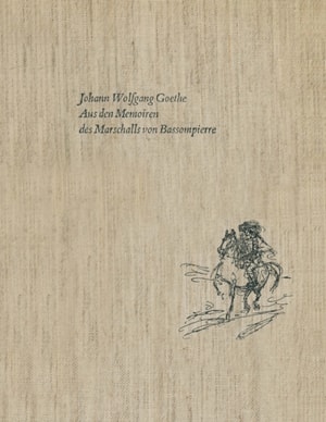 Aus den Memoiren des Marschalls von Bassompierre