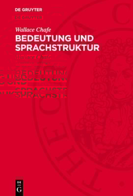 Bedeutung und Sprachstruktur
