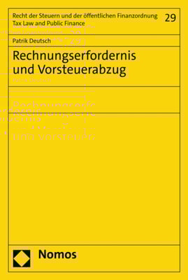Rechnungserfordernis und Vorsteuerabzug