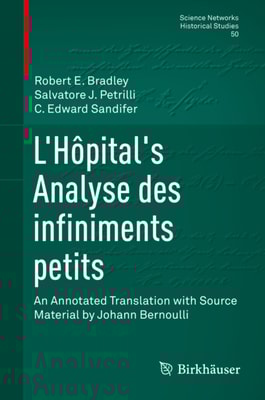 L'Hopital's Analyse des infiniments petits
