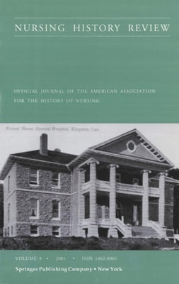 Nursing History Review, Volume 9, 2001