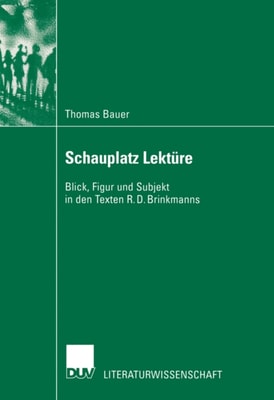 Schauplatz Lektüre