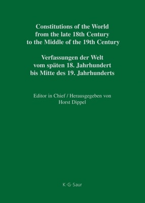 Constitutional Documents of Denmark, Norway and Sweden 1809–1849