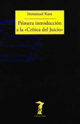 Primera introducción a la "Crítica del Juicio"