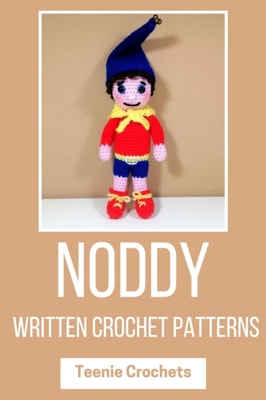 Noddy - Written Crochet Pattern