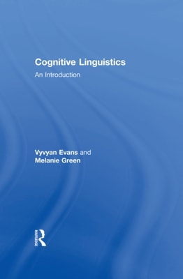 Cognitive Linguistics