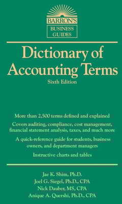 Dictionary of Accounting Terms