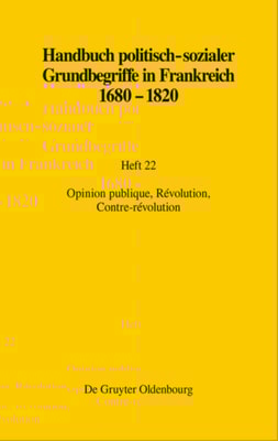 Opinion publique, Revolution, Contre-revolution
