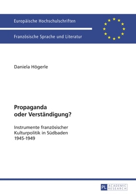 Propaganda oder Verstaendigung?