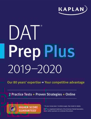 DAT Prep Plus 2019-2020