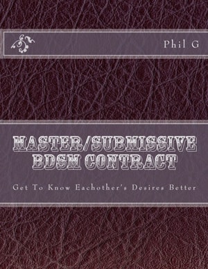 Master/Submissive BDSM Contract