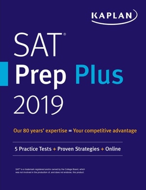 SAT Prep Plus 2019